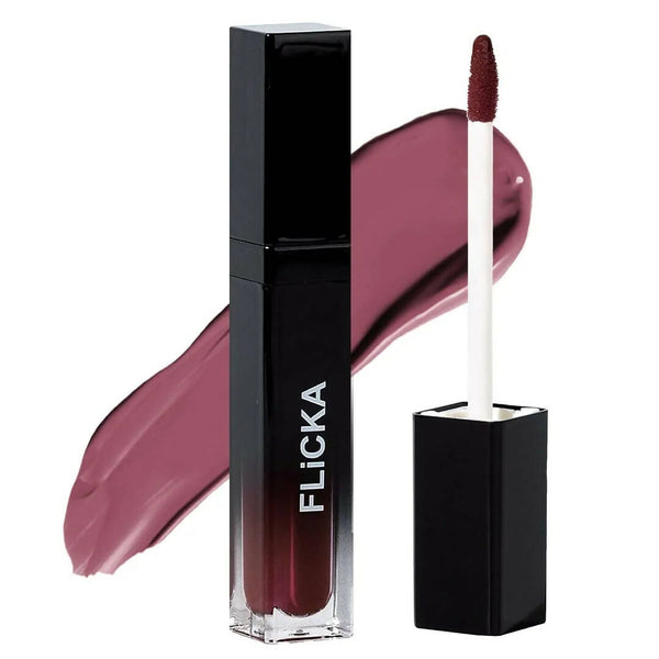 FLiCKA Set and Attack Liquid Matte Lipstick 24 Rush Crush - Nude - Distacart