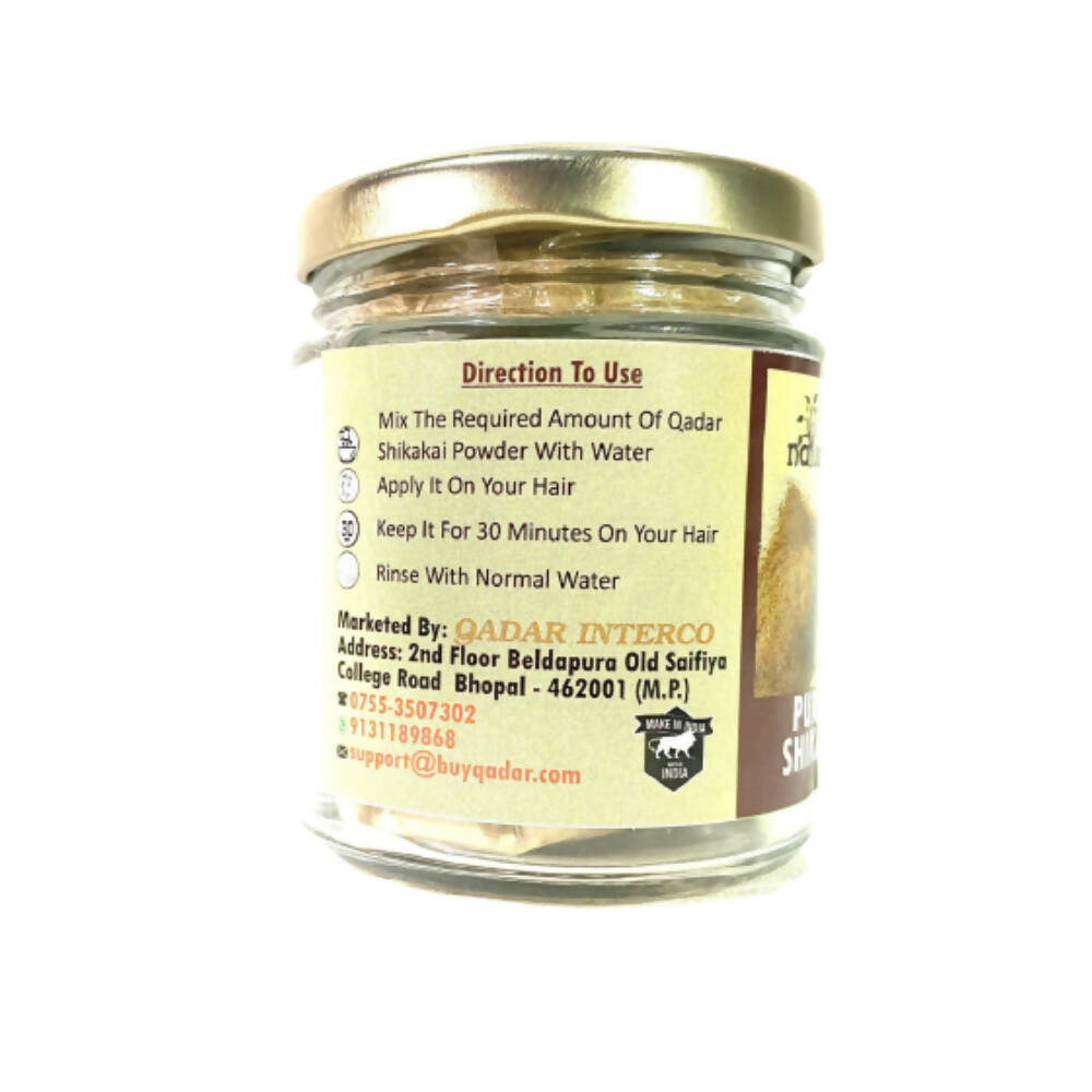Qadar Pure & Natural Shikakai Powder - Distacart