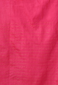 Thumbnail for Mominos Fashion Moeza Pink Bhagalpuri Handloom Silk Raj Shree Saree with unstitched Blouse piece - Distacart