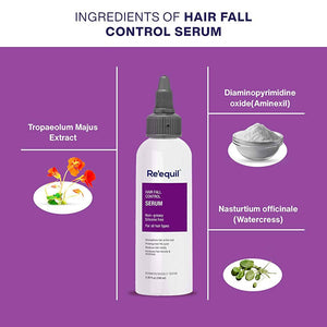Re'equil Hair Fall Control Serum Ingredeints