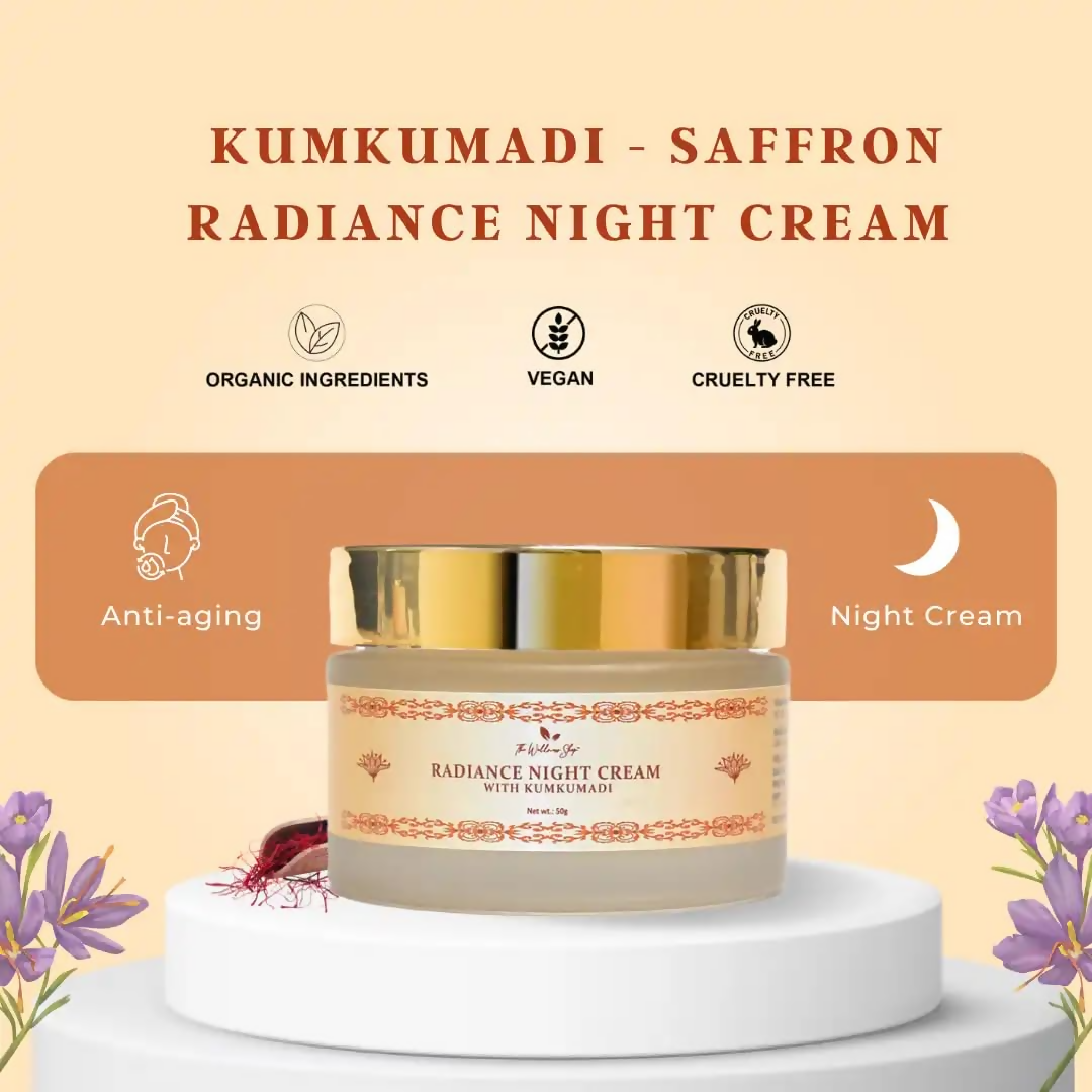 The Wellness Shop Radiance Kumkumadi Night Cream - Distacart
