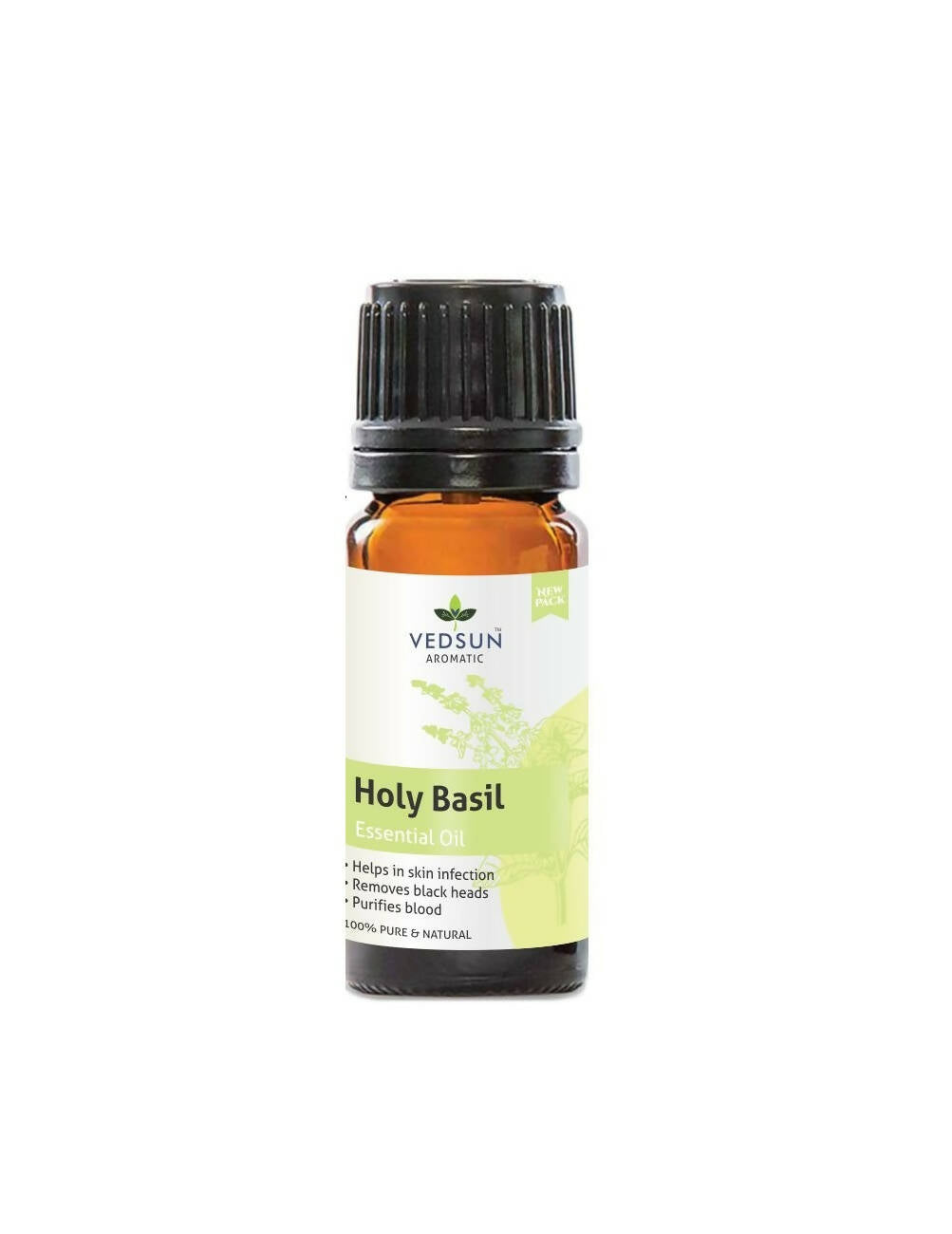 Vedsun Naturals Tulsi/Holy Basil Oil Pure & Organic for Skin - Distacart