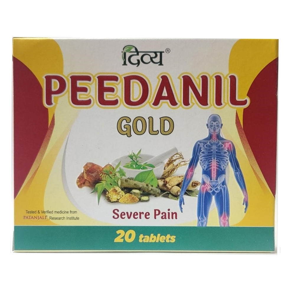 Patanjali Divya Peedanil Gold Tablet - 20Tabs,