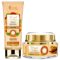 Thumbnail for Oriental Botanics Rivayat Ubtan Face Wash And Face Cream Combo