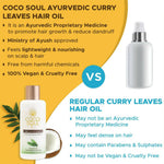 Thumbnail for Coco Soul Curry Leaves Hair Oil - Distacart