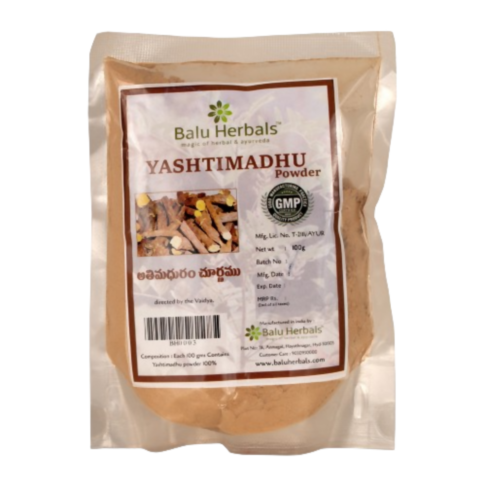 Balu Herbals Yestimadhu (Athimaduram) Powder - Distacart