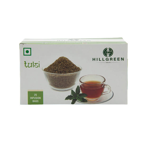 Hillgreen Natural Tulsi Tea Bags - Distacart