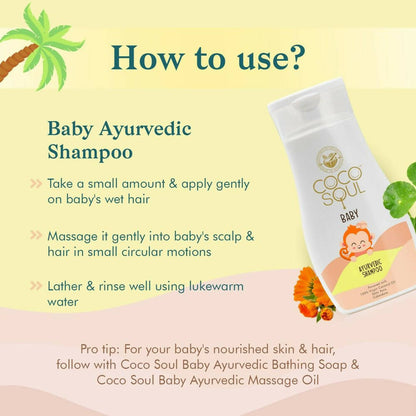 Coco Soul Baby Ayurvedic Shampoo - Distacart