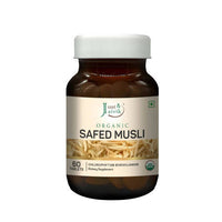 Thumbnail for Just Jaivik Organic Safed Musli Tablets