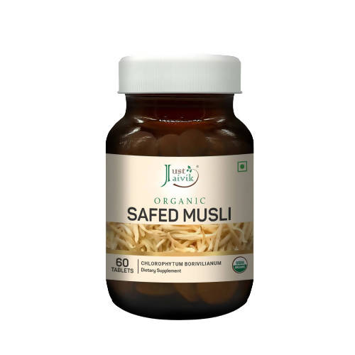 Just Jaivik Organic Safed Musli Tablets