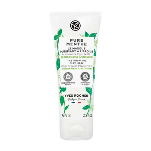 Yves Rocher Pure Menthe The Purifying Clay Mask - Distacart