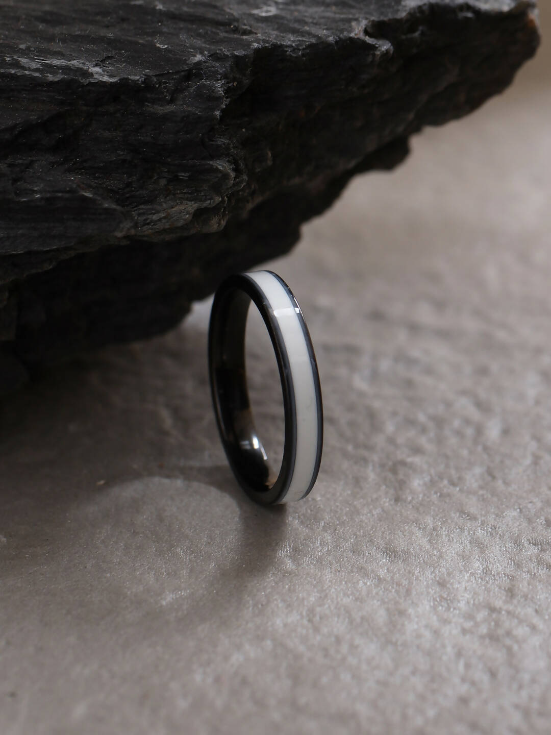 NVR Men's Silver Metal Ring - Distacart