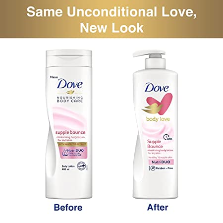 Dove Nourishing Body Care Supple Bounce elasticizing body lotion - Distacart