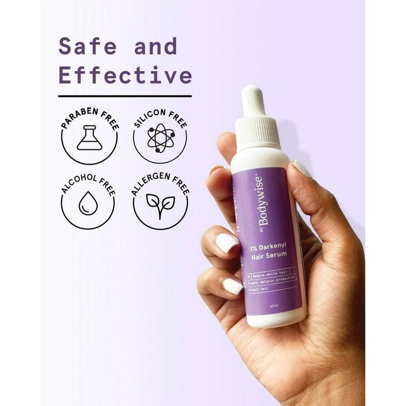 BeBodywise 1% Darkenyl Hair Serum - Distacart