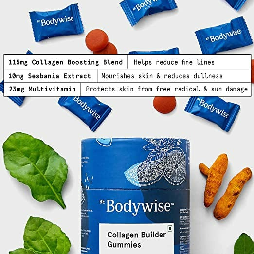 Be Bodywise Collagen Skin Gummies - Distacart