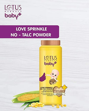Lotus Herbals Baby+ Love Sprinkle No-Talc Powder - Distacart