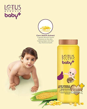 Lotus Herbals Baby+ Love Sprinkle No-Talc Powder - Distacart