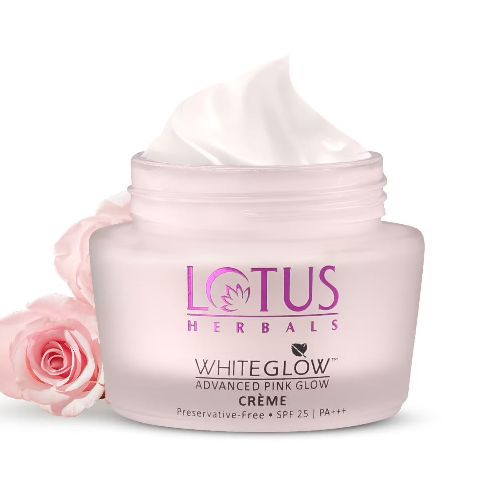 Lotus Herbals Whiteglow Advanced Pink Glow Creme Spf 25 I PA+++ - Distacart