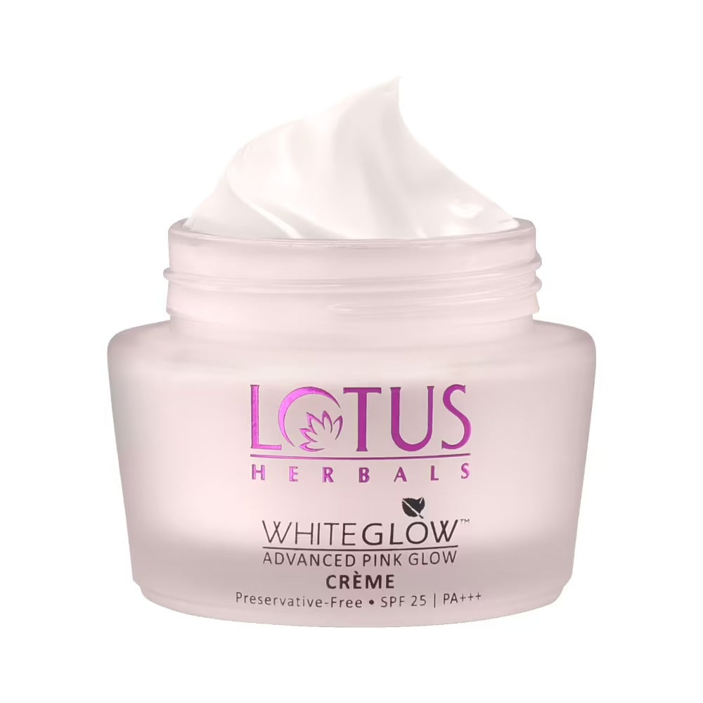 Lotus Herbals Whiteglow Advanced Pink Glow Creme Spf 25 I PA+++ - Distacart