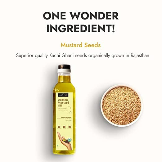 Kapiva Ayurveda Organic Mustard Oil - Distacart