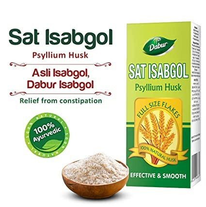 Dabur Sat Isabgol - Effective Relief from Constipation - Distacart