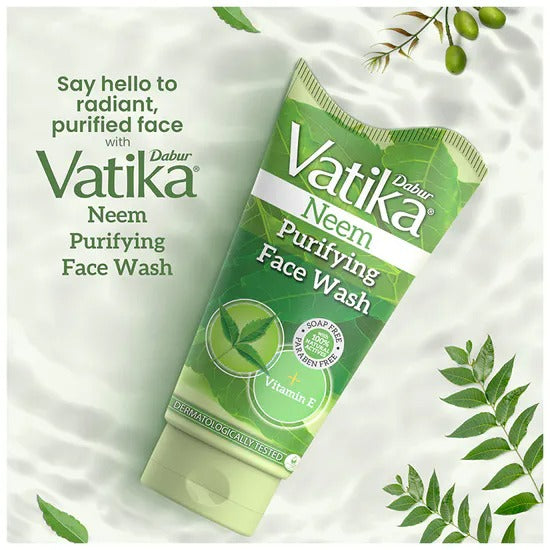 Dabur Vatika Neem Face Wash - Distacart