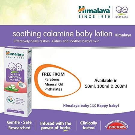 Himalaya Herbals - Soothing Calamine Baby Lotion - Distacart