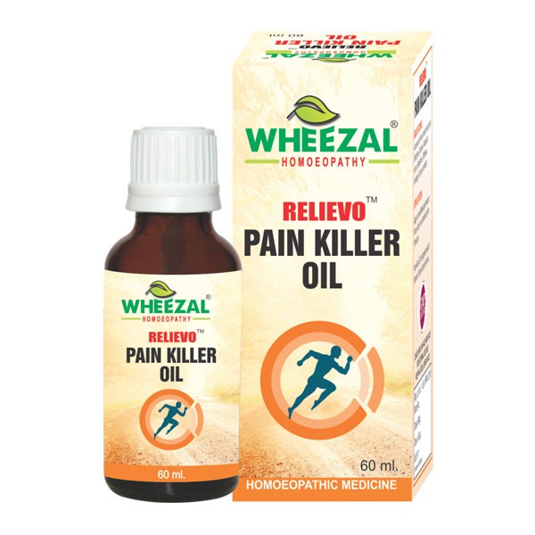 Wheezal Homeopathy Relievo Pain Killer Oil - Distacart