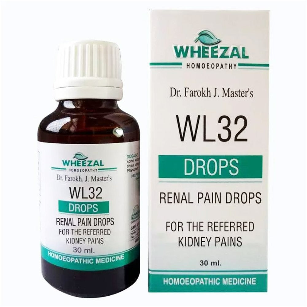 Wheezal Homeopathy WL-32 Drops - Distacart
