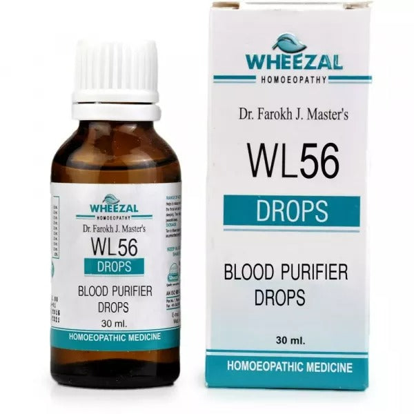 Wheezal Homeopathy WL-56 Drops - Distacart