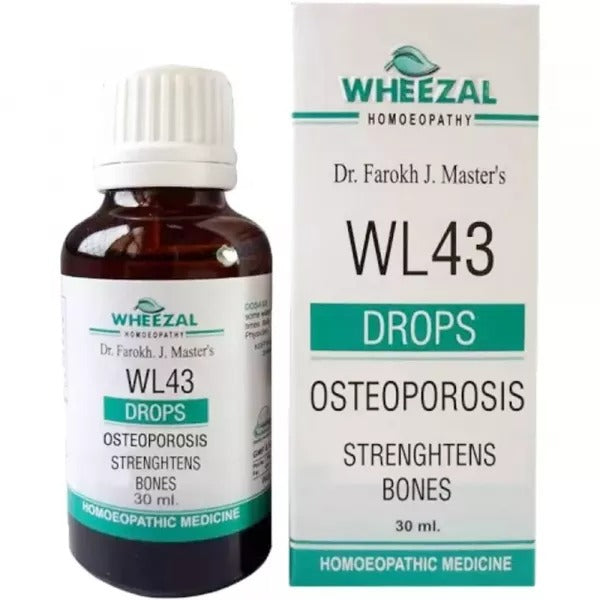Wheezal Homeopathy WL-43 Drops - Distacart