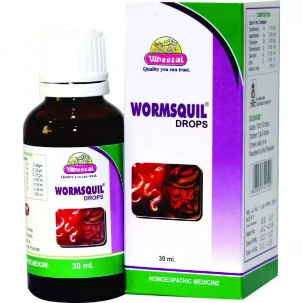 Wheezal Homeopathy Wormsquil Drops - Distacart