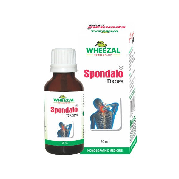 Wheezal Homeopathy Spondalo Drops - Distacart
