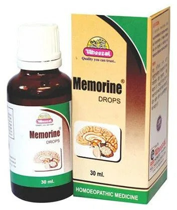 Wheezal Homeopathy Memorine Drops - Distacart