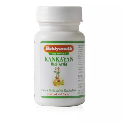 Baidyanath Jhansi Kankayan Bati (Arsh) - Distacart