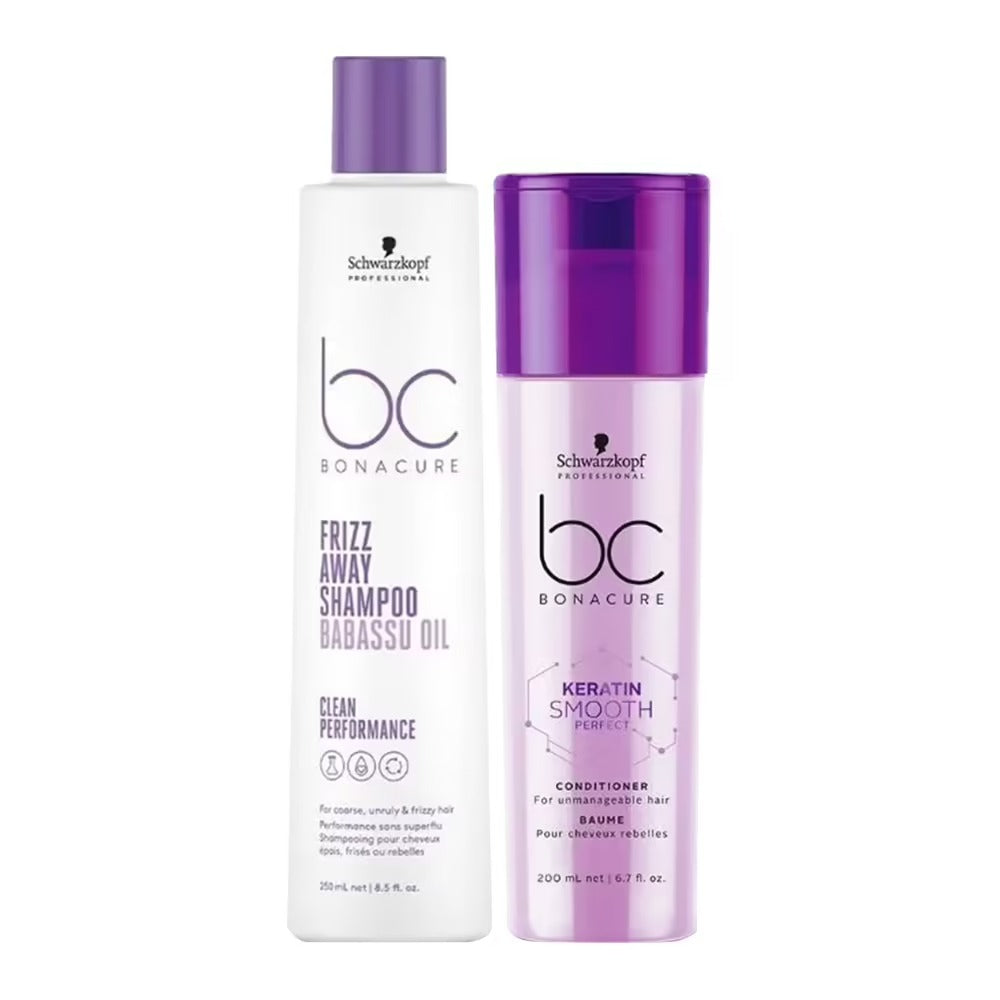 Schwarzkopf Professional BC Bonacure Keratin Smooth Perfect Micellar Shampoo & Conditioner Combo - Distacart