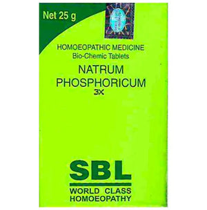 SBL Homeopathy Natrum Phosphoricum Biochemic Tablets - Distacart