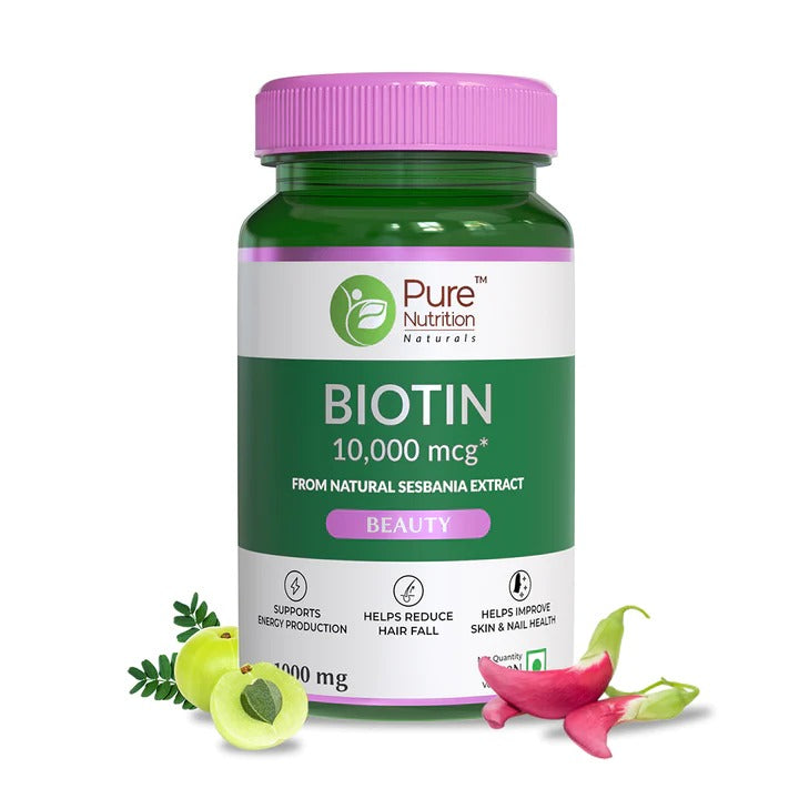 Pure Nutrition Biotin Tablets - Distacart