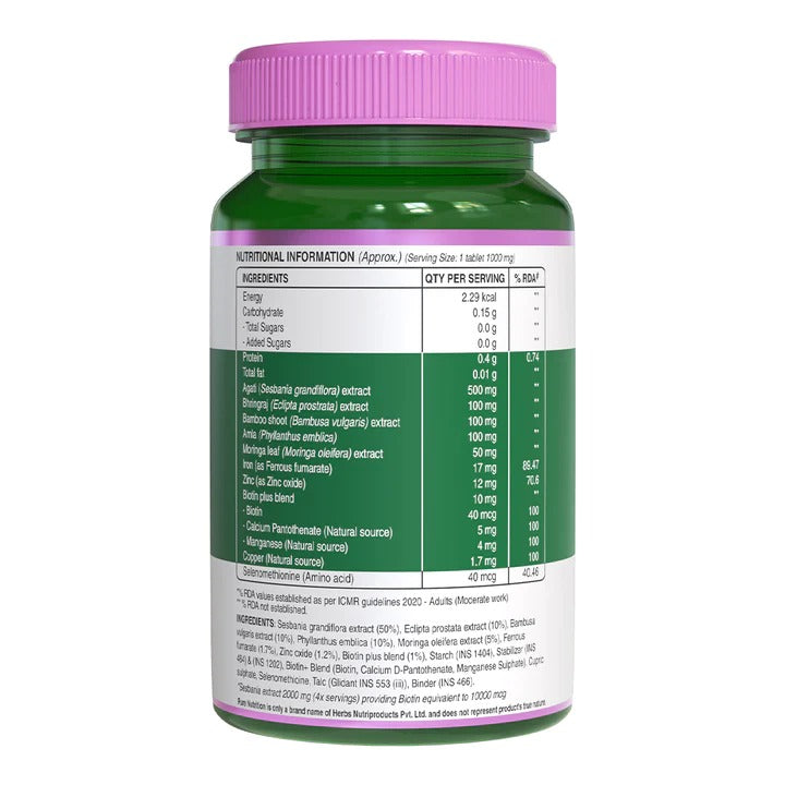 Pure Nutrition Biotin Tablets - Distacart