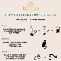 Thumbnail for Tamas Hammered Bedroom Copper Water Jar - Distacart
