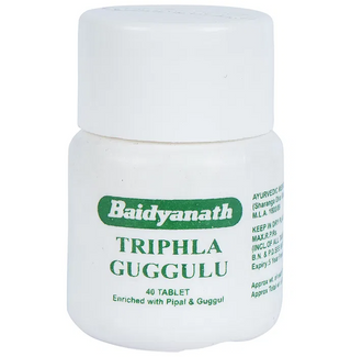 Baidyanath Jhansi Triphala Guggulu Tablets - Distacart