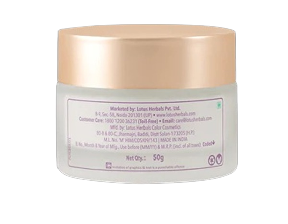Lotus Herbals Nutranite Skin Renewal Nutritive Night Cream - Distacart