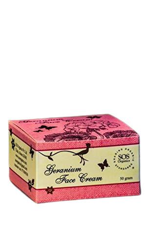 SOS Organics Geranium Face Cream - Distacart
