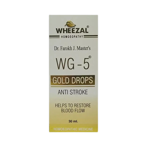 Wheezal Homeopathy WG-5 Gold Drops - Distacart