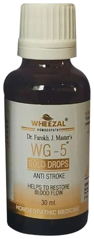 Wheezal Homeopathy WG-5 Gold Drops - Distacart