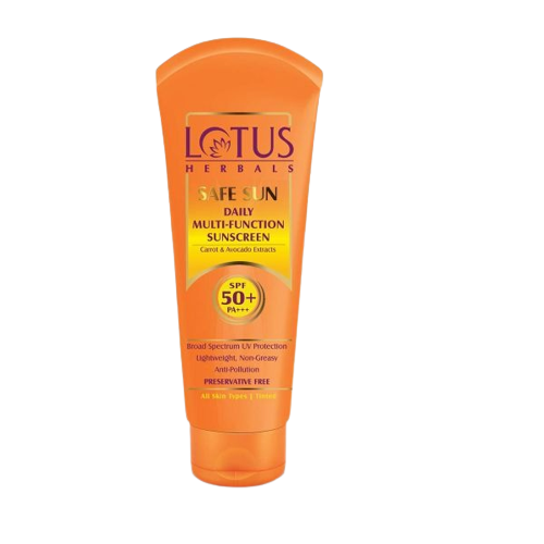 Lotus Herbals Safe Sun Daily Multi-Function Sunblock SPF PA+++ - Distacart