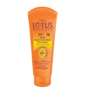 Lotus Herbals Safe Sun Daily Multi-Function Sunblock SPF PA+++ - Distacart