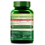 Thumbnail for Himalayan Organics Apple Cider Vinegar 500 mg Capsules - Distacart