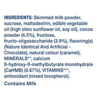 Thumbnail for Ensure Nutritional Powder Chocolate Flavour  Ingredients