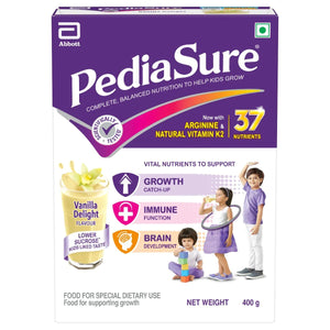 PediaSure Health and Nutrition Drink Powder for Kids Growth (Vanilla) - Distacart
